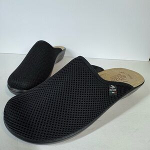 Fly Flot Anatomic Anti-Shock Mules Women's Size EU 41 Slip On Shoes Black